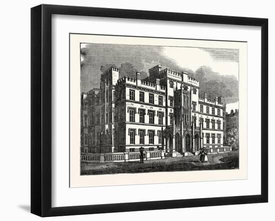 The New Westminster Hospital, London, UK-null-Framed Giclee Print