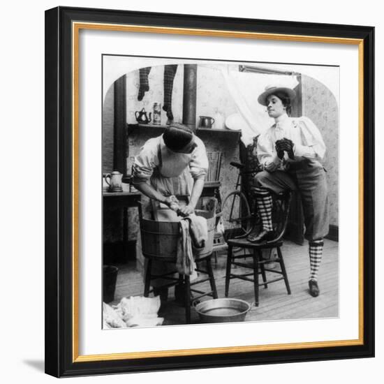 The New Woman, C1897-null-Framed Giclee Print