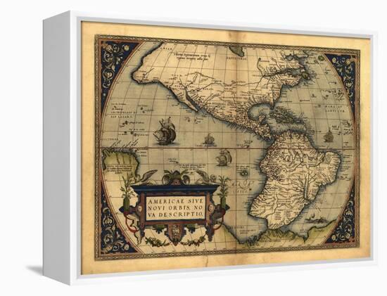 The New World, 16th Century-Science Source-Framed Premier Image Canvas