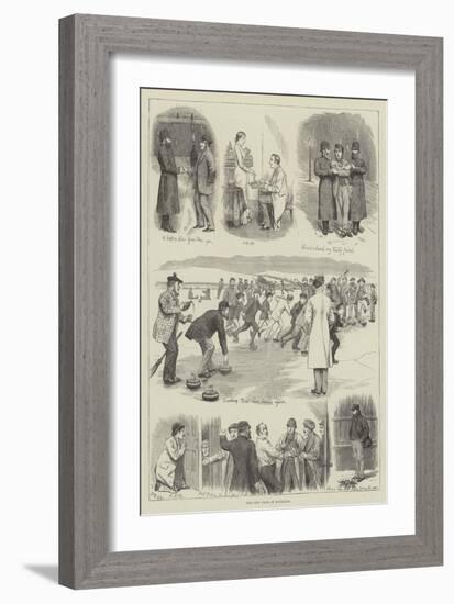 The New Year in Scotland-J.M.L. Ralston-Framed Giclee Print