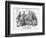 The New Year's Gift, 1858-John Tenniel-Framed Giclee Print