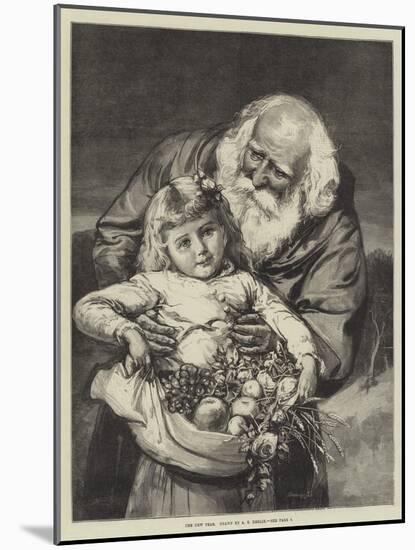 The New Year-Alfred Edward Emslie-Mounted Giclee Print