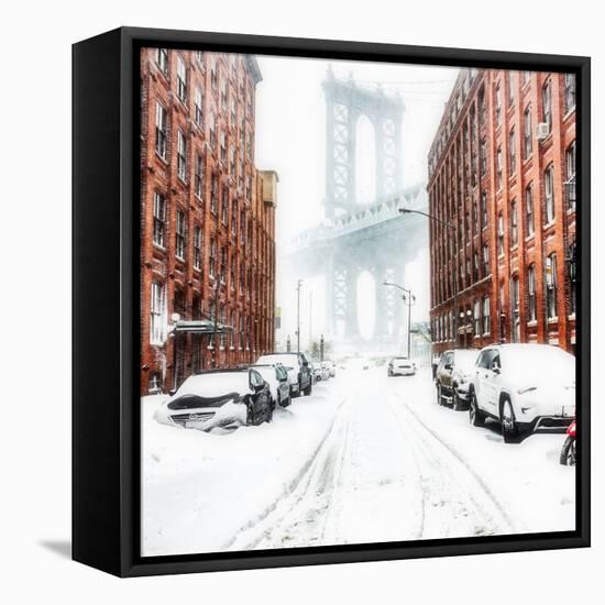 The New York Blizzard 2-Bruce Getty-Framed Premier Image Canvas