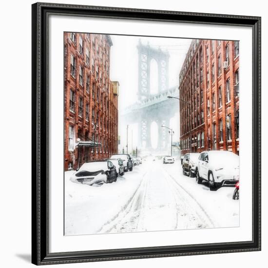 The New York Blizzard 2-Bruce Getty-Framed Photographic Print