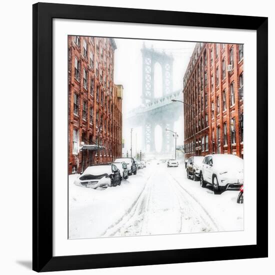 The New York Blizzard 2-Bruce Getty-Framed Photographic Print