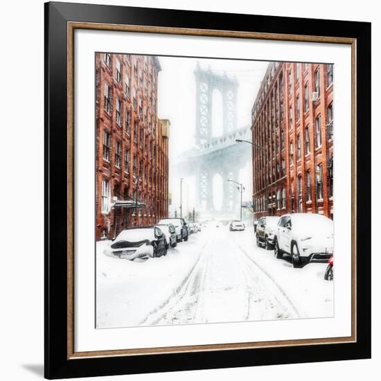 The New York Blizzard 2-Bruce Getty-Framed Photographic Print