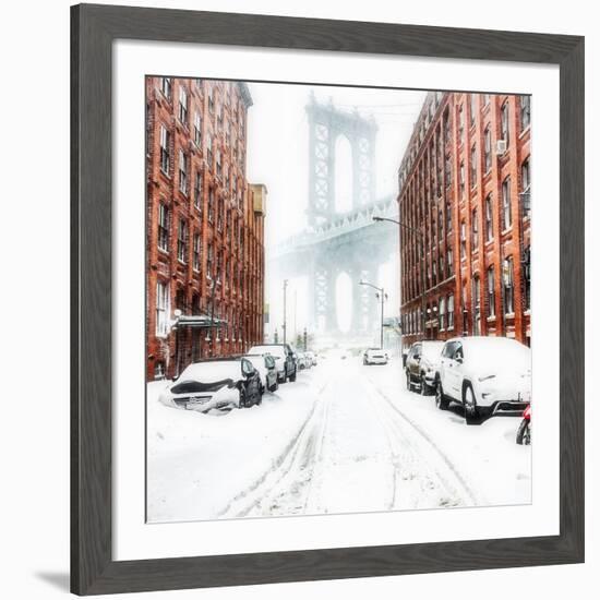 The New York Blizzard 2-Bruce Getty-Framed Photographic Print