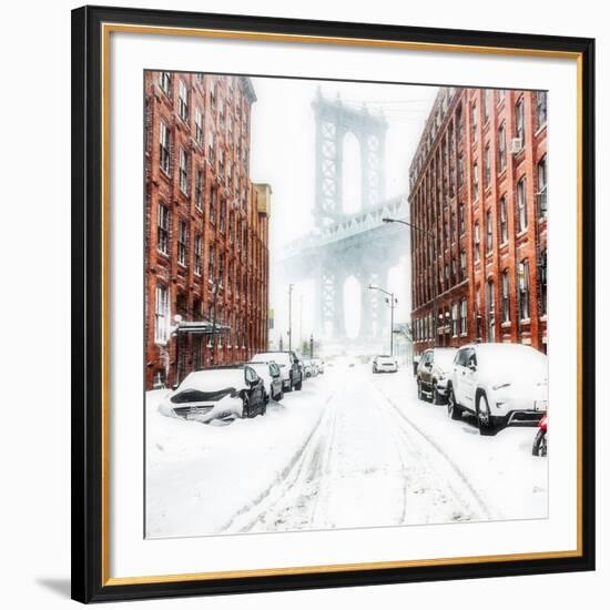 The New York Blizzard 2-Bruce Getty-Framed Photographic Print