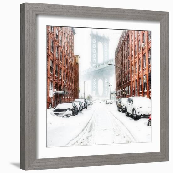 The New York Blizzard 2-Bruce Getty-Framed Photographic Print