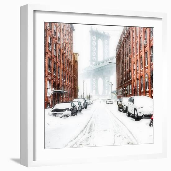 The New York Blizzard 2-Bruce Getty-Framed Photographic Print