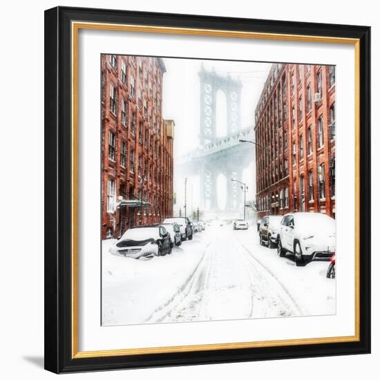 The New York Blizzard 2-Bruce Getty-Framed Photographic Print