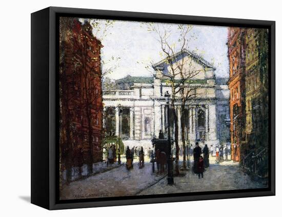 The New York Library-Paul Cornoyer-Framed Premier Image Canvas