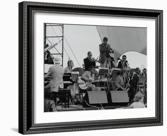 The New York Repertory Company Playing at the Capital Radio Jazz Festival, London, 1979-Denis Williams-Framed Photographic Print