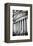 The New York Stock Exchange Building, Wall Street, Manhattan, NYC, White Frame-Philippe Hugonnard-Framed Premier Image Canvas