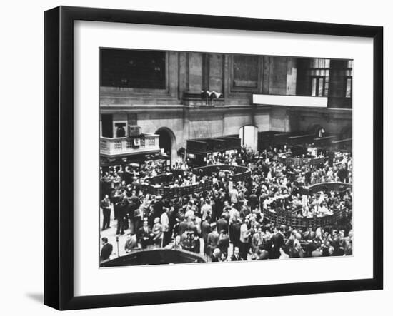 The New York Stock Exchange-Andreas Feininger-Framed Photographic Print