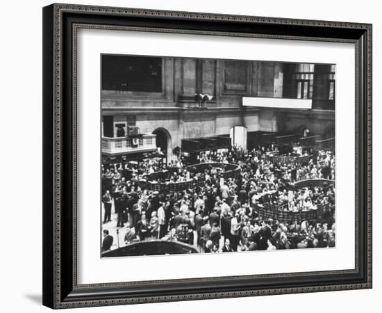 The New York Stock Exchange-Andreas Feininger-Framed Photographic Print