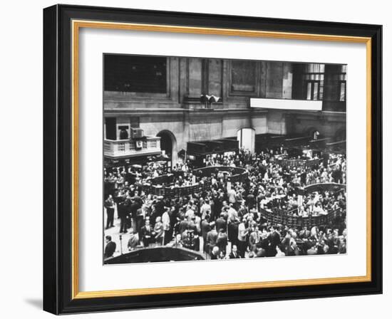 The New York Stock Exchange-Andreas Feininger-Framed Photographic Print