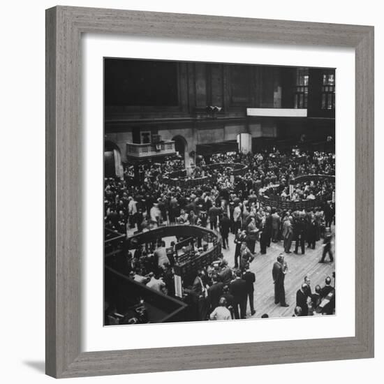 The New York Stock Exchange-Andreas Feininger-Framed Photographic Print