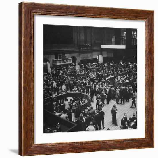 The New York Stock Exchange-Andreas Feininger-Framed Photographic Print