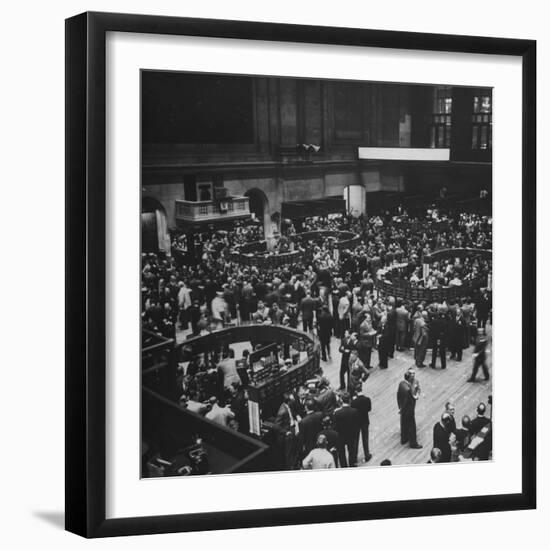 The New York Stock Exchange-Andreas Feininger-Framed Photographic Print