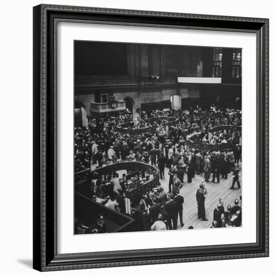 The New York Stock Exchange-Andreas Feininger-Framed Photographic Print