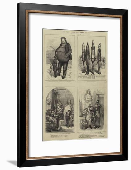 The New York Tammany Frauds-Thomas Nast-Framed Giclee Print