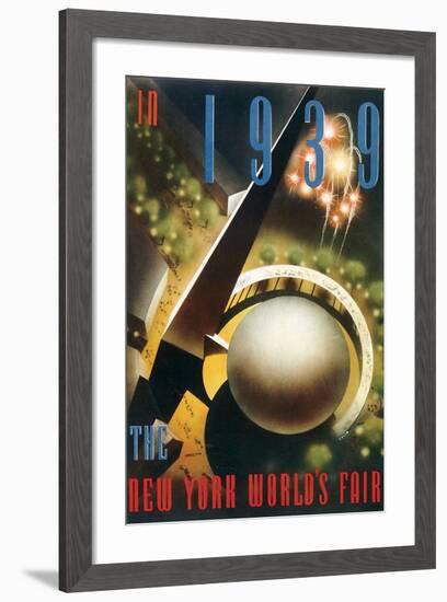 The New York World's Fair, c.1939-Nembhard Culin-Framed Art Print