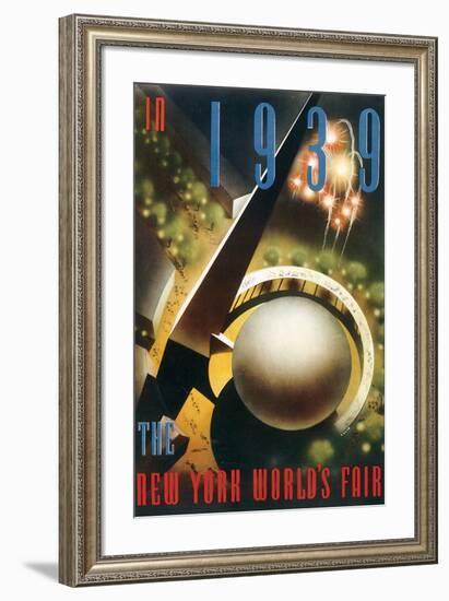 The New York World's Fair, c.1939-Nembhard Culin-Framed Art Print