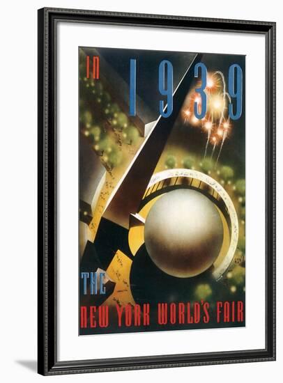 The New York World's Fair, c.1939-Nembhard Culin-Framed Art Print