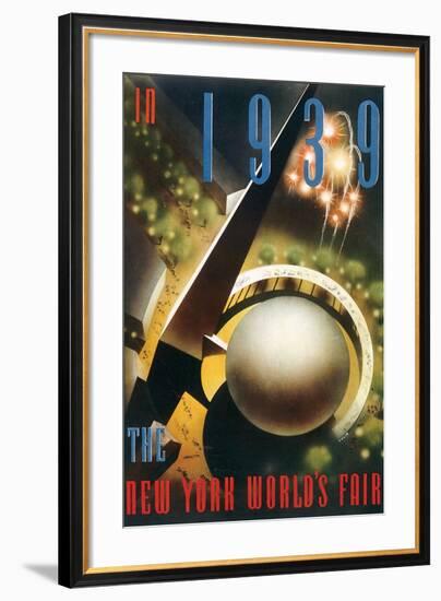 The New York World's Fair, c.1939-Nembhard Culin-Framed Art Print