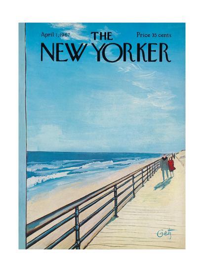 the new yorker cover april 1 1967 premium giclee print by arthur