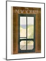 The New Yorker Cover - August 8, 1953-Edna Eicke-Mounted Premium Giclee Print