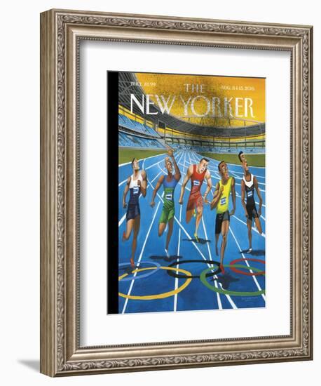 The New Yorker Cover - August 8, 2016-Mark Ulriksen-Framed Art Print