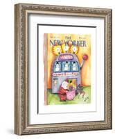 The New Yorker Cover - December 23, 1991-Stephanie Skalisky-Framed Premium Giclee Print