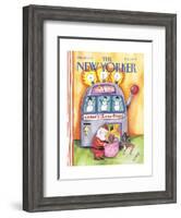 The New Yorker Cover - December 23, 1991-Stephanie Skalisky-Framed Premium Giclee Print