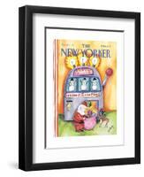 The New Yorker Cover - December 23, 1991-Stephanie Skalisky-Framed Premium Giclee Print