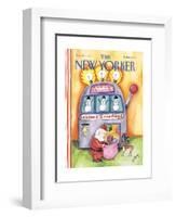 The New Yorker Cover - December 23, 1991-Stephanie Skalisky-Framed Premium Giclee Print