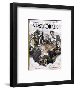 The New Yorker Cover - February 12, 1996-Edward Sorel-Framed Premium Giclee Print