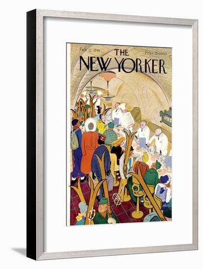 The New Yorker Cover - February 22, 1941-Alain-Framed Premium Giclee Print