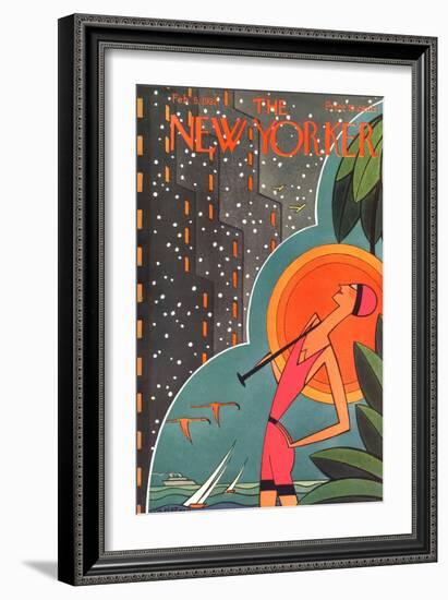 The New Yorker Cover - February 5, 1927-H.O. Hofman-Framed Premium Giclee Print