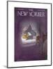 The New Yorker Cover - January 19, 1957-Edna Eicke-Mounted Premium Giclee Print