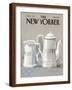 The New Yorker Cover - January 6, 1986-Andre Francois-Framed Art Print