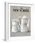 The New Yorker Cover - January 6, 1986-Andre Francois-Framed Art Print