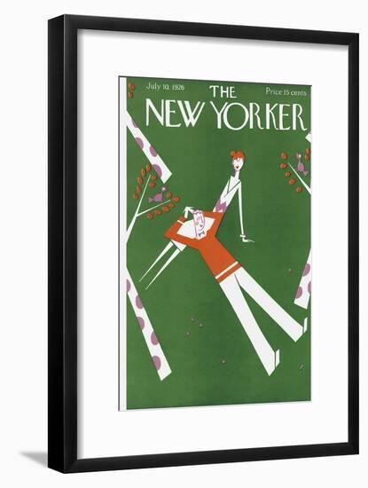 The New Yorker Cover - July 10, 1926-Julian de Miskey-Framed Premium Giclee Print