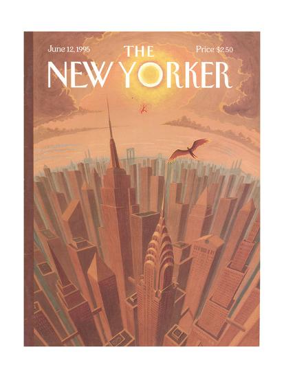 'The New Yorker Cover - June 12, 1995' Premium Giclee Print - Eric ...