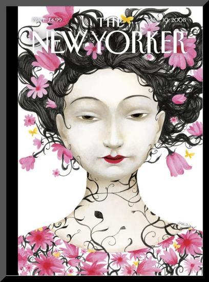 The New Yorker Cover - March 10, 2008-Ana Juan-Mounted Print