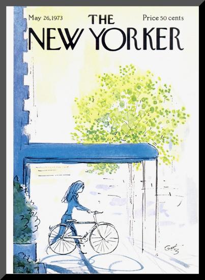 The New Yorker Cover - May 26, 1973-Arthur Getz-Mounted Print