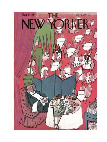 The New Yorker Cover - October 16, 1943 Premium Giclee Print by Ludwig ...