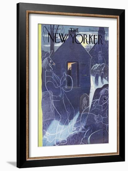 The New Yorker Cover - October 29, 1949-Rea Irvin-Framed Premium Giclee Print
