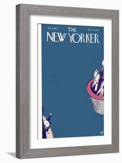 The New Yorker Cover - October 31, 1925-Julian de Miskey-Framed Premium Giclee Print